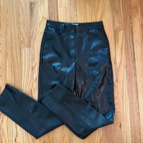 Wilfred sz 4 new condition faux leather pants soft subtle leather, gorgeous! - Picture 1 of 6